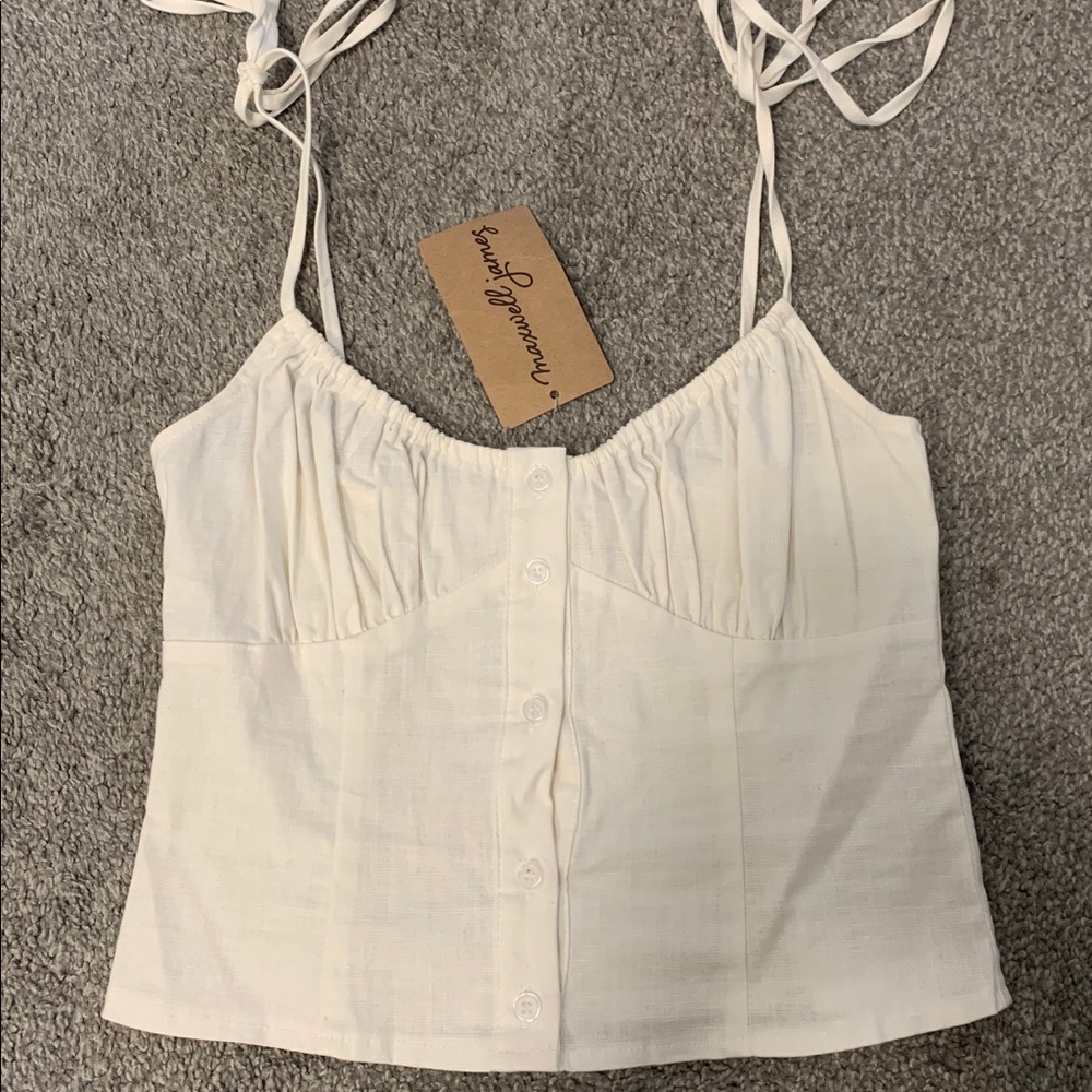 White Tank Top
